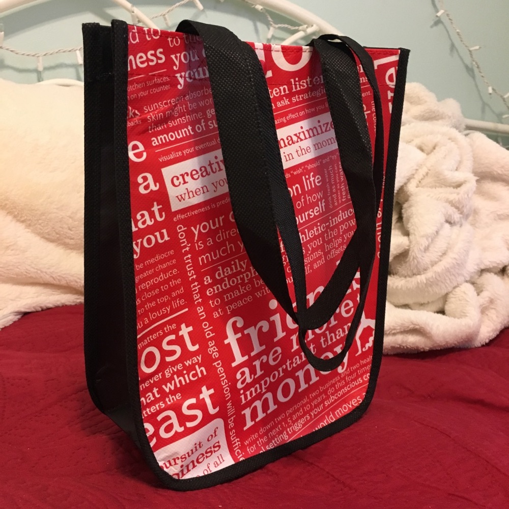 Lululemon small shopping bag